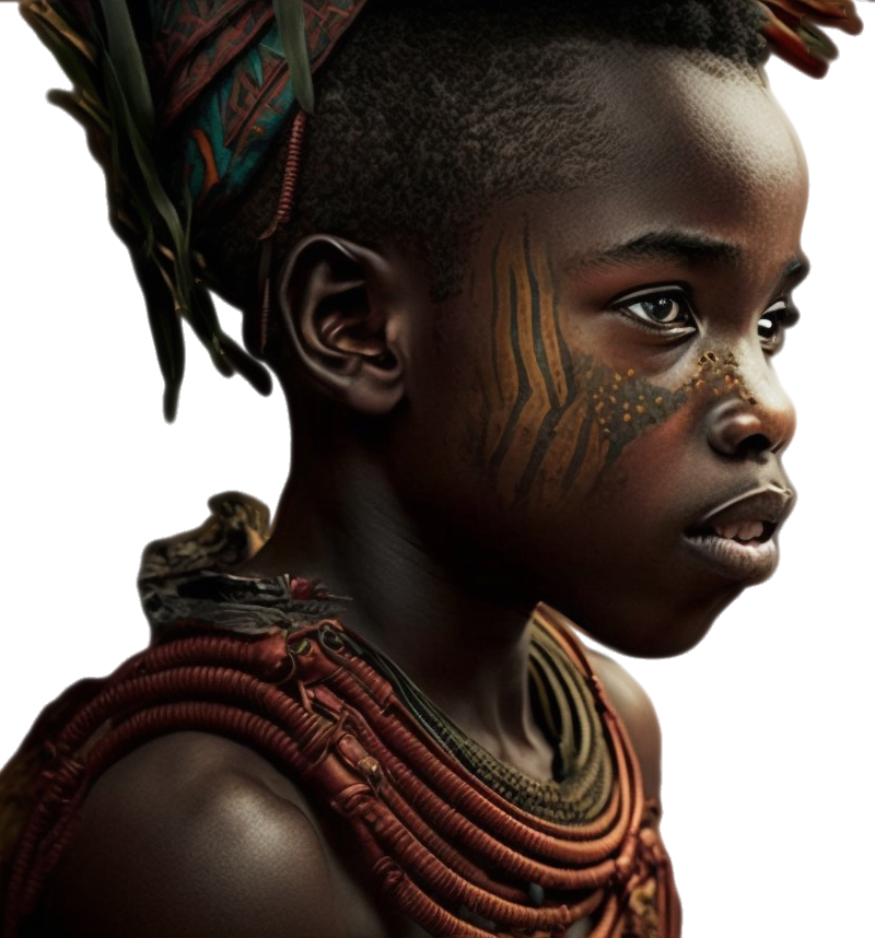 African Akan child